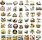 100+ Pcs Aesthetic Vintage Cottagecore Stickers for Scrapbooking (Vintagecottagecore) 1.5 x 1.5 x 0.01 inches